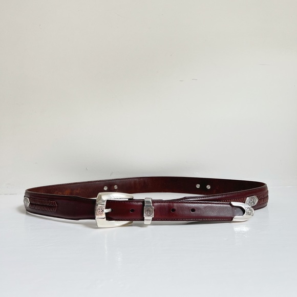Brighton Other - Brighton “Onyx by Brighton” leather belt size 38
